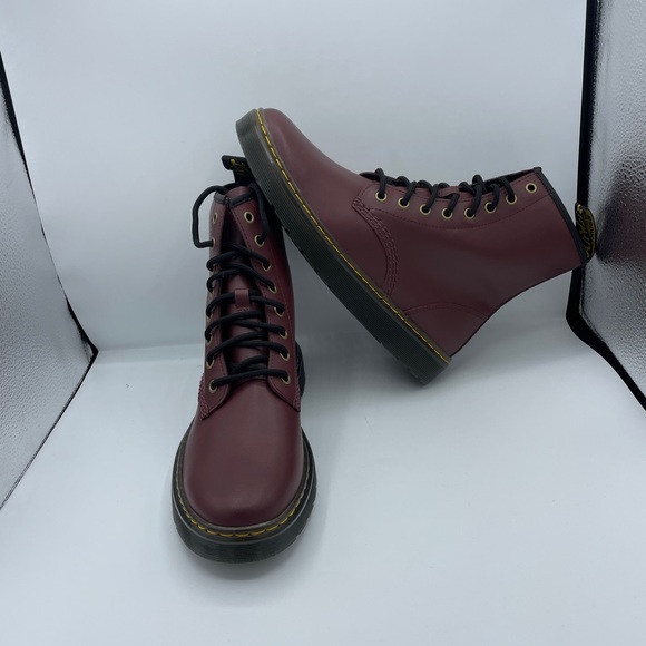 Dr. Martens Shoes Dr Martens Zavala Boots Mens 9 Womens Burgundy